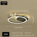 GobekUsa Luxe Butterfly LED Ceiling Lamp: Modern, Bright & Elegant Atmosphere