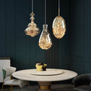 GobekUsa Crystal Chandelier: Nordic Luxury Pendant Lighting for Dining Room, Bedroom, and Bar