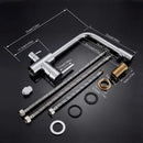 GobekUsa Black Kitchen Faucet with Rotatable Water Purification Feature