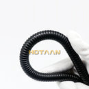 GobekUsa Black Stainless Steel Flexible Shower Hose Pipe with Double Lock & EPDM Inner Tubes.