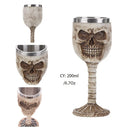 GobekUsa Dragon King Goblet 200ml: Retro Stainless Steel Wine Glass Gothic Whiskey Cup