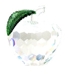 GobekUsa 3D Crystal Yellow Apple Glass Paperweight Figurine Ornaments - Office Desktop Decoration