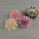 GobekUsa Dahlia Flower Wedding Decoration Woolen Chrysanthemum Wreath Bouquet