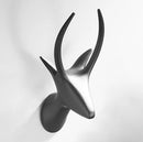 GobekUsa Brass Gray Deer Hook: Creative Wall Hanging Coat Hook