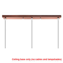 GobekUsa Geometric LED 3-Light Pendant for Indoor Lighting & Decor