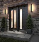 Wavey Outdoor Wall Sconce