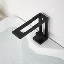 GobekUsa Black Basin Faucet: Brass Bathroom Mixer for Vessel Sink, Cold Hot Water