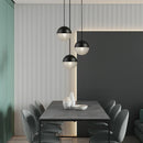 GobekUsa Glass Ball LED Pendant Light - Gold Minimalist Nordic Hanging Lamp