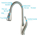 GobekUsa Black Touch Sensor Kitchen Faucet: Pull Out, Sensitive Control, Mixer Tap