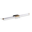 GobekUsa Linear LED Wall Lamp Metal Tube Gold Sconce for Living Room Bedroom Aisle
