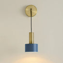 GobekUsa Brass Wall Lamp: Minimalist Nordic Style Sconce for Living, Bathroom, Aisle Lighting