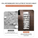 GobekUsa Cable Storage Box: Transparent Desk Organizer for Wire Management