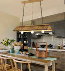 GobekUsa Bamboo Pendant Chandelier: Chinese Classic for Kitchen, Cafe, Bar, Inn, Restaurant Lighting