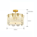 GobekUsa Luxe Palace Ceiling Chandelier - Elegant LED Lighting for Home and Hotel