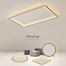 GobekUsa Dimmable LED Ceiling Chandelier for Living Bedroom Study Room Lighting