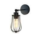 GobekUsa Industrial Loft LED Cage Wall Light Sconce - Modern Home Lighting Fixture