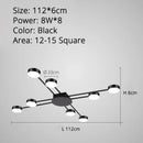 GobekUsa LED Chandelier Lights: Modern, Creative Home Indoor Lighting Fixtures for Living Room, Bedroom, Kitchen