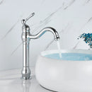GobekUsa Brushed Nickel Single Handle Bathroom Sink Faucet Swivel Spout Mixer Tap