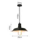 GobekUsa Industrial Aluminium Pendant Lights Chandelier for Home Living Room Kitchen Bedroom