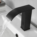 GobekUsa Gold Sensor Waterfall Basin Faucet Automatic Touchless Hot Cold Mixer Bathroom