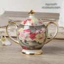 GobekUsa Bone China Sugar Bowl & Creamer Set