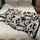 GobekUsa Camouflage Knitted Throw Blanket