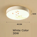 GobekUsa Kids Cartoon Acrylic Ceiling Light with Remote Control LED Girl Children's Room Lighting