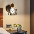 GobekUsa Iron Cage LED Wall Light for Home Decor Indoor Lighting Fixture