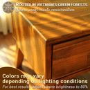 Sofia Solid Wood Nightstand by Megsu