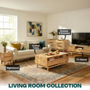 Elara Wooden Coffee Table