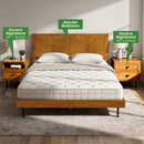 Savana Solid Wood Single-Drawer Nightstand by Megsu