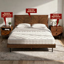Savana Solid Wood 2-Drawer Nightstand by Megsu