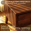 Sofia Solid Wood Nightstand by Megsu