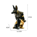 GobekUsa Egyptian Cat & Dog God Wine Rack: Modern Home Decoration Figurines & Holder