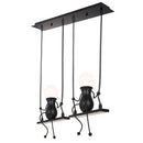 GobekUsa Humanoid Creative Pendant Light - Modern Indoor Chandelier for Home Décor