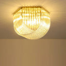 GobekUsa LED Postmodern Gold Silver Chandelier Lighting for Foyer