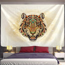 GobekUsa Animal Mandala Tapestry Wall Hanging Mat Beach Towel Blanket