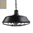 GobekUsa Black Industrial Pendant Light for Kitchen Island Bar Farmhouse Decor