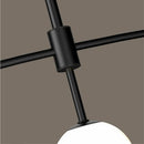 GobekUsa Bubble Iron Chandelier: Minimalist Nordic Kitchen Restaurant Island Light