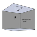 GobekUsa Black Minimalist LED Wall Lamp for Bedroom and Living Room