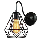 GobekUsa Iron Cage Wall Sconce for Indoor Bedroom, Bar Counter, and ReadingAreaView