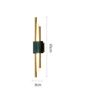 GobekUsa Light Luxury Wall Lamp for Living Room Hotel Bedroom Aisle - Minimalist Design