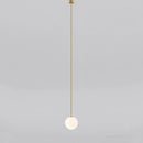 GobekUsa Glass Ball Pendant Light - Simple Modern LED Kitchen Living Room Lighting