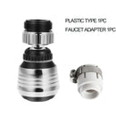 GobekUsa Kitchen Faucet Aerator: 360 Degree Swivel, 2 Modes, Water Saving Nozzle