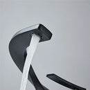GobekUsa Black Basin Faucet Brushed Gold Bathroom Mixer Tap Hot Cold Lavotory Chrome