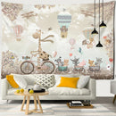 GobekUsa Kawaii Bear Tapestry Wall Hanging for Children's Room Décor