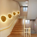 GobekUsa LED Wooden Wall Lamp: Modern Nordic Style Bedroom Wall Light, AC110-240V