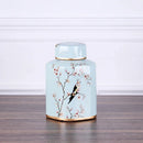 GobekUsa Country Ceramic Vase: Floral Home Decor Jar for Living Room & Dining Table