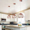 GobekUsa Industrial Pendant Lights E27 LED Hanging Lamp Modern Loft Lighting for Home