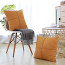 GobekUsa Cross Faux Suede Throw Pillow Cover for Car Couch Sofa Bed Home Decor